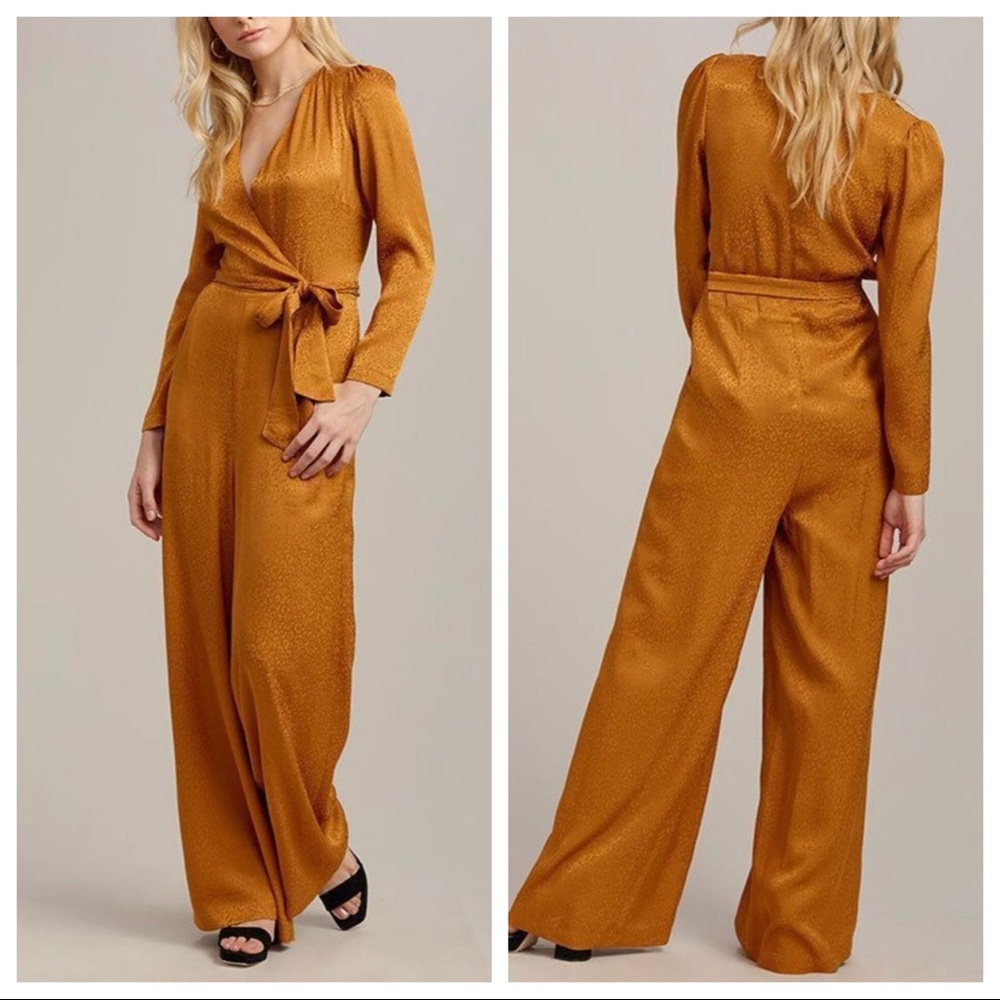 Stay Golden Mustard Jumpsuit